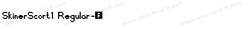 SkinerScort1 Regular字体转换